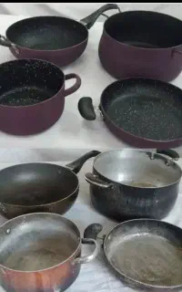 بازسازی ظروف  چدن روحی و تفلون