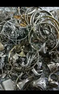 نقره شکسته و کهنه