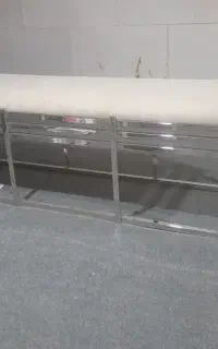 نیمکت فلز و پارچه