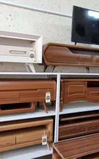 میزتلویزیون ۱۵۰ تا طرح موجوده دیواری و کشویی گلس