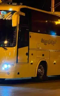 دربستی اتوبوس 25 نفره .به تمام نقاط