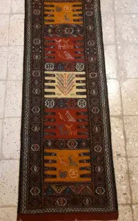 گلیم کناره دست باف