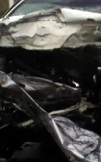 هیوندا سانتافه تصادفی