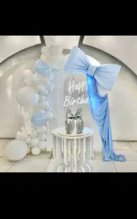 دکور و تزئین مراسم تولد در منزل کافه هتل فضای باز