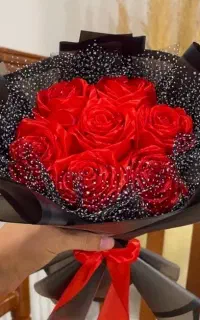 دسته گل، مینی جا کلیدی، کاغذپیچی همراه با عکس