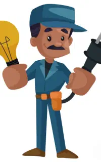 خدمات برق ساختمانی و صنعتی . برقکار . سرویس کولر