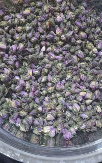 گل محمدی خشک
