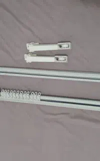 آگهی ریل پرده اطلس میله (سایز ۱۶۰) کاملاً نو
