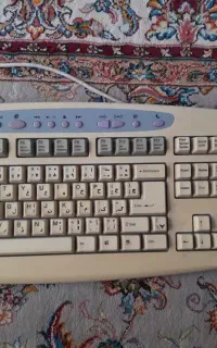کیبورد کامپیوتر ،ps2کم کار وتمیز