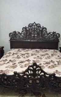 سرویس خواب تخت پاتختی دراور اینه