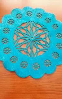 رومیزی سه تیکه مخمل