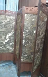 پاراوان چوبی پارتیشن در حد نو