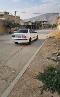 سمند ef7مدل 89 بدون رنگ شاسی ها ترافیکی ضربه خورده