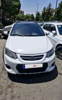 کوییک R سفید مشکی 1400