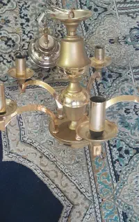یه جفت لوستر آب طلا