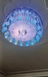 لوسترال ای دی هفت رنگ کنترلی درحد خیلی نو