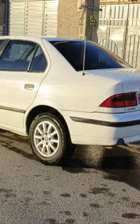 سمند 86بی رنگ گیج وسط