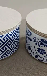 یک جفت بانکه سرامیکی دربامبو