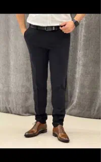 شلوار پارچه ای ۲ برکش سویسی رجال
