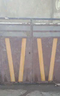۳عدد..درب حیاطی۳لنگه بیرون باز شو