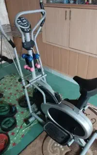 ادوجرخه ثابت و وزنه با مسگری فقط ۱۰میلون و پانصد