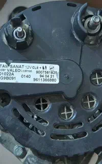 دینام پژوسمنداصلی والئوشرکتی۹۵وبه شرط تست