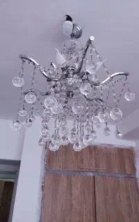 لوستر استیل ۶ شاخه