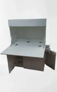 میز کامپیوتر و تحریر مخفی تاشو (مخصوص فضای کوچک)