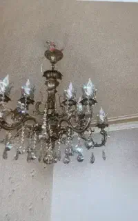 لوستر برنز 5شاخه10شعله