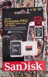 رم سرعت بالا 128g گیگ extreme pro 4k