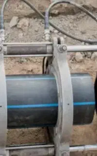 جوشکاری پلی اتیلن و نصب اتصالات