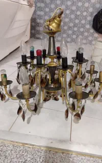 لوستر برنجی آلی کم کار