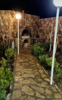اجاره باغ سنگ سفید روزانه  سالانه