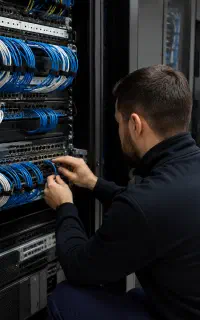 خدمات شبکه ونصب ویندوز و پشتیبانی شرکت
