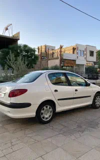 206 v8 تیوفایو داشبورد سفید ۱۸۰ تا کار