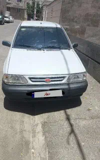پراید 87 سفید سالم بدون خرج