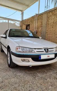 پژو پارس xu7 مدل 1399 لاکاغذی تمام فابریک