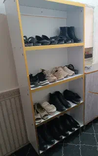 دکور ام دی اف قفسه و جا کفشی و کمد
