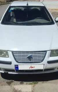 سمند lX بی رنگ کم کار در حد بینظیر