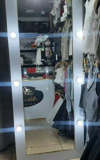 اینه قدی چراغ دار