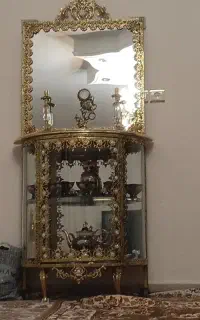 اینه کنسول برنج شیک