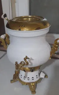 سماور گازی پایه برنج