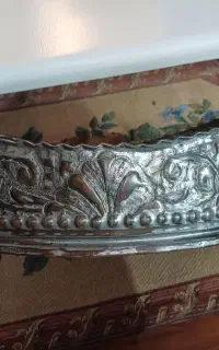 ظرف مسی با روکش نقره