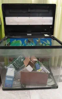 اکواریوم شیشه خم مارک اکوا