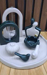 طروف ولوازم دکوری شیک سنگ مصنوعی