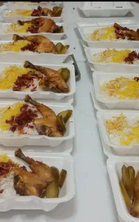 غذای اماده قبول سفارشات با آشپز و کادر خانم