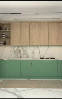 طراحی و اجرا انواع کابینت و کمد دیواری