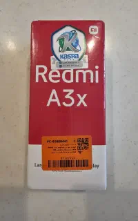 گوشی موبایل شیائومی A3X آکبند سفید