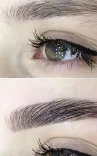 مدل ابرو نچرال برای میکروبلیدینگ ابرو