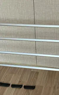 باربند سقفی پژو ۲۰۶، رنگ نقره‌ای، بسیار کم کارکرد